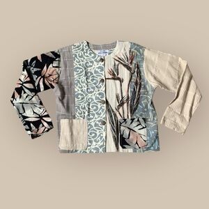 Artistic Patchwork Women's Cardigan